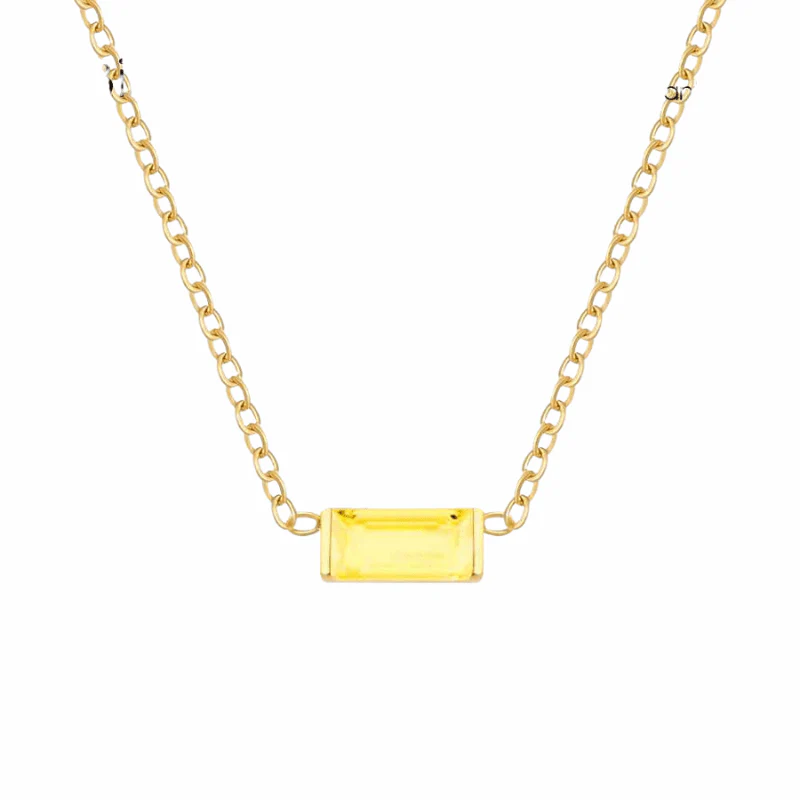 Aura Birthstone Necklace - Image 12