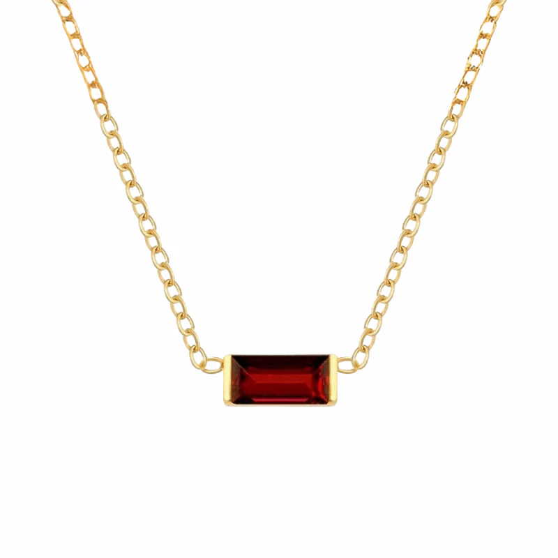 Aura Birthstone Necklace - Image 14