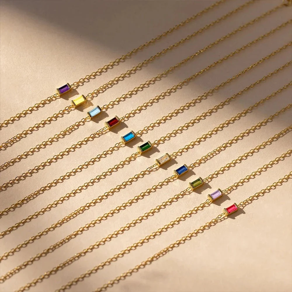 Aura Birthstone Necklace - Image 3
