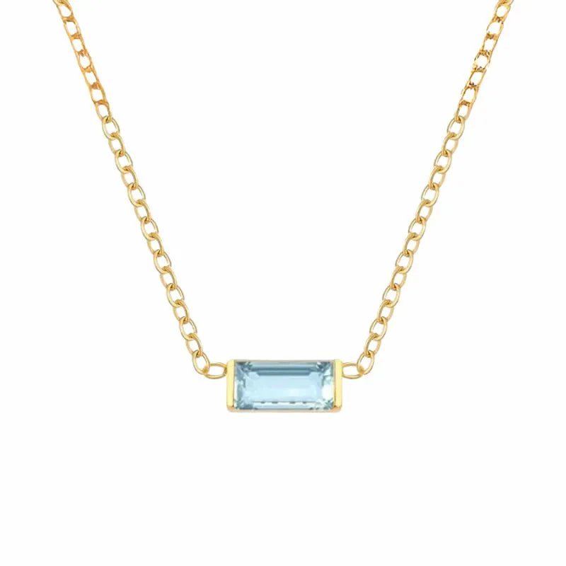 Aura Birthstone Necklace - Image 4