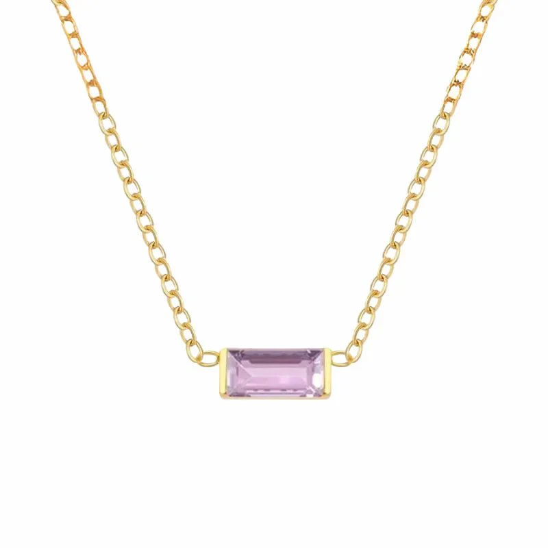 Aura Birthstone Necklace - Image 7