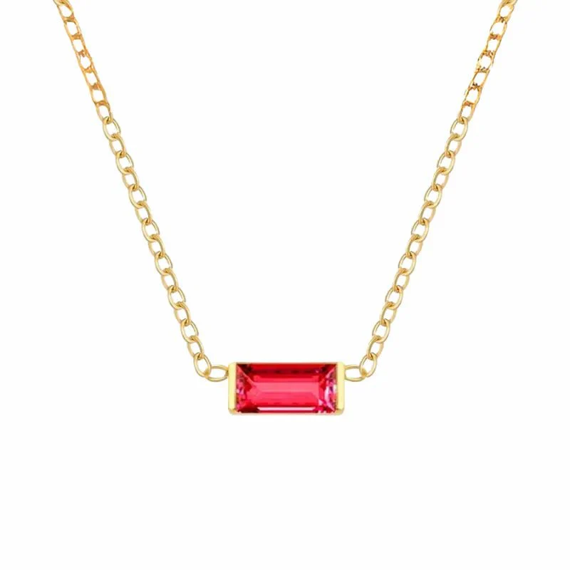 Aura Birthstone Necklace - Image 8