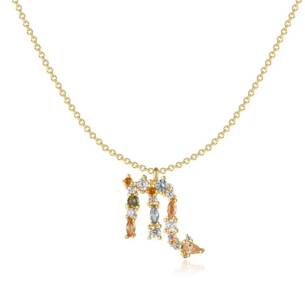Celestial Rainbow Zodiac Necklace - Image 11