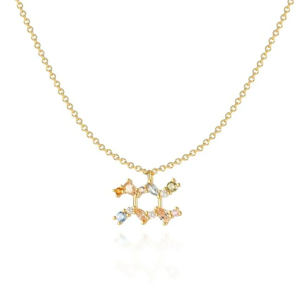 Celestial Rainbow Zodiac Necklace - Image 16