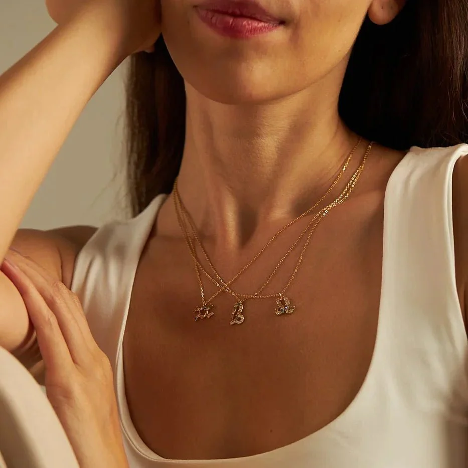 Celestial Rainbow Zodiac Necklace - Image 3