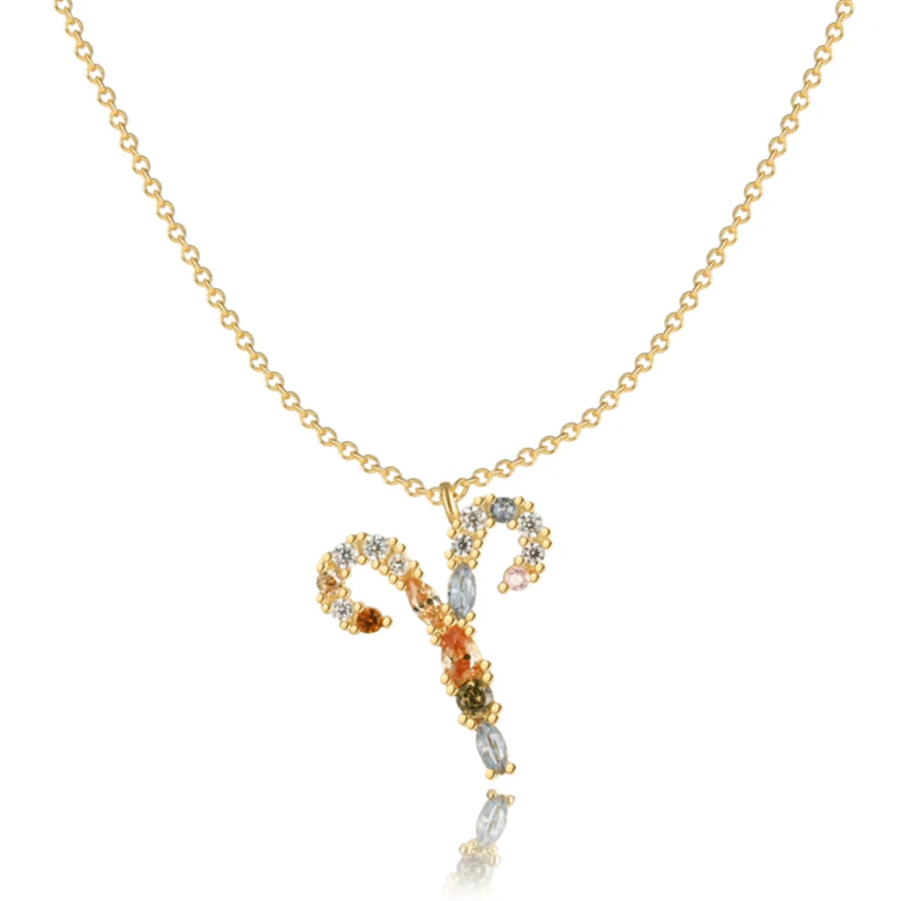 Celestial Rainbow Zodiac Necklace - Image 5
