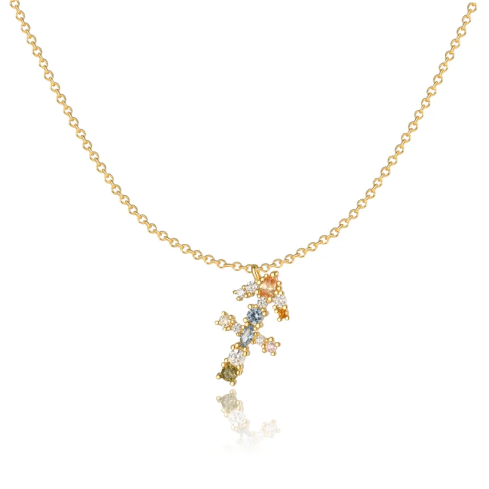 Celestial Rainbow Zodiac Necklace - Image 6