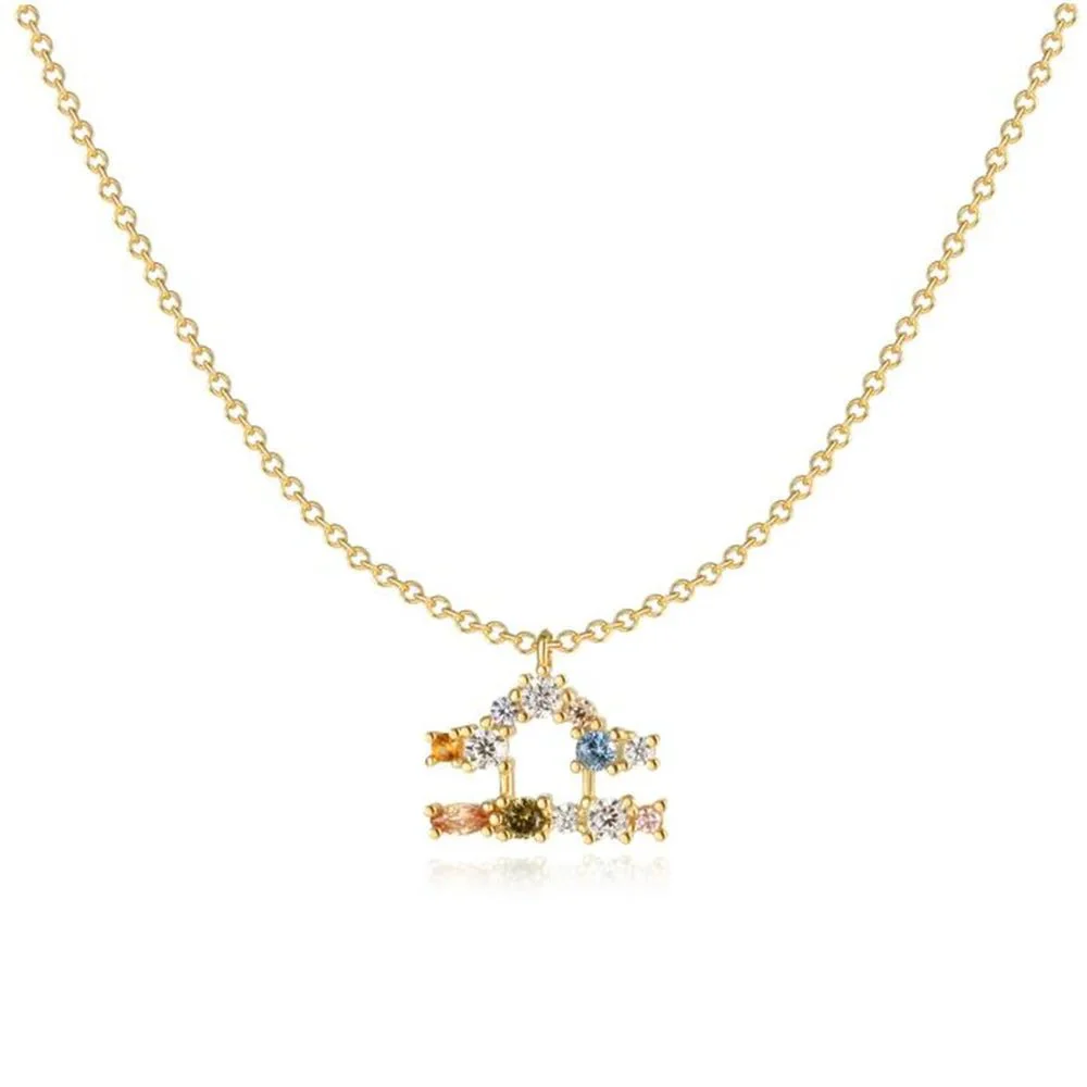 Celestial Rainbow Zodiac Necklace - Image 7