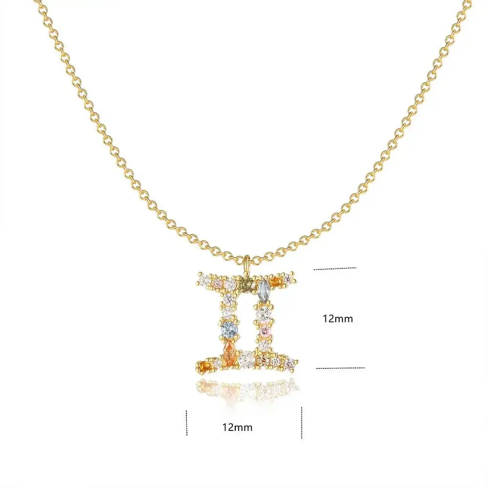 Celestial Rainbow Zodiac Necklace - Image 9