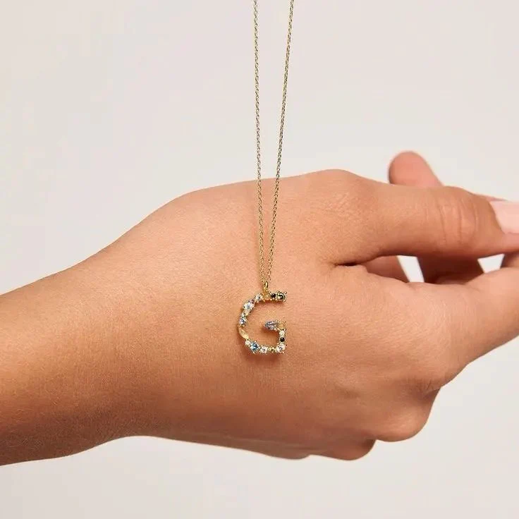 Initial Light Necklace - Image 3