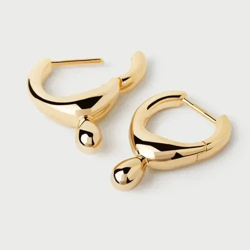 Lava Hoops Earrings - Image 4