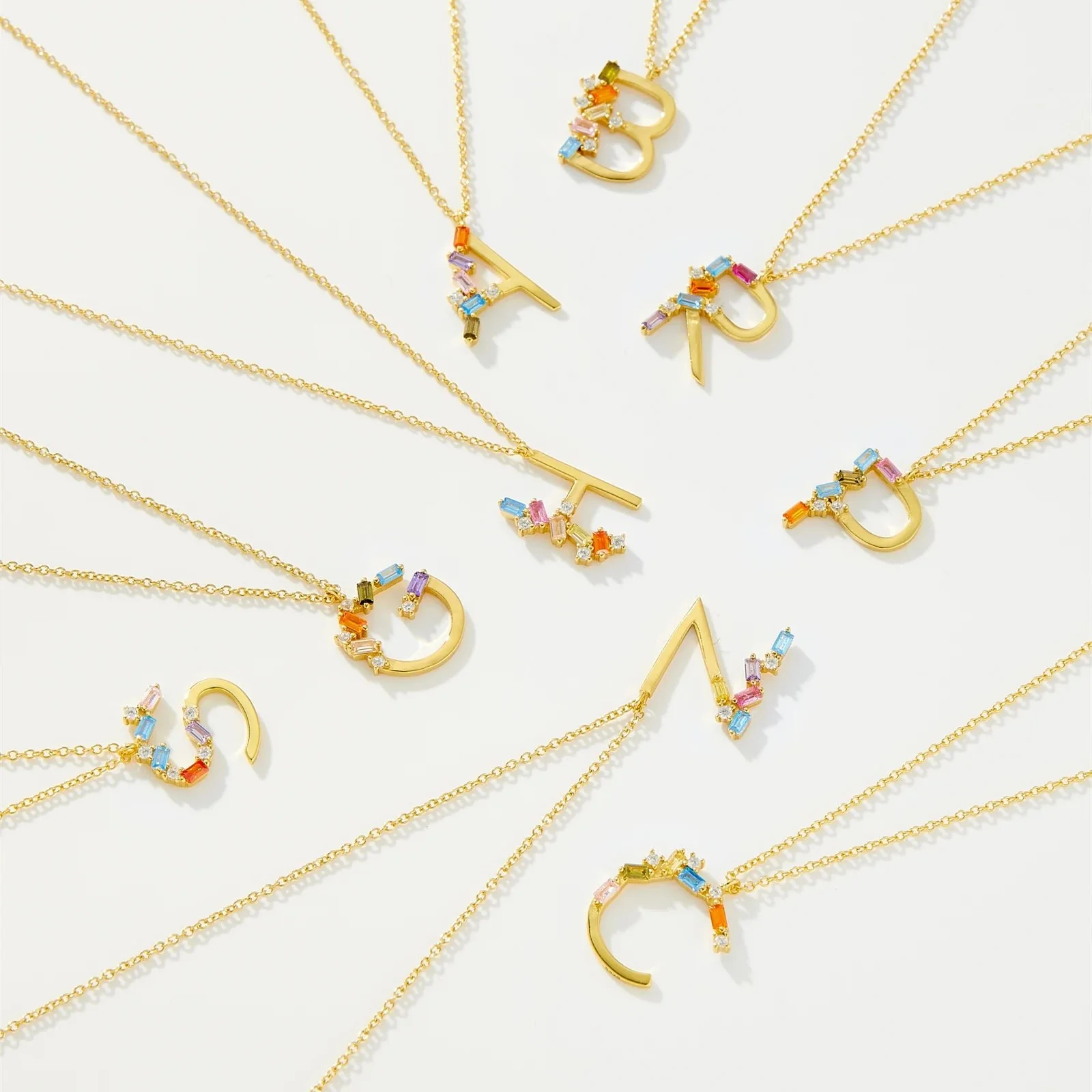 Linéa Initial Necklace - Image 5