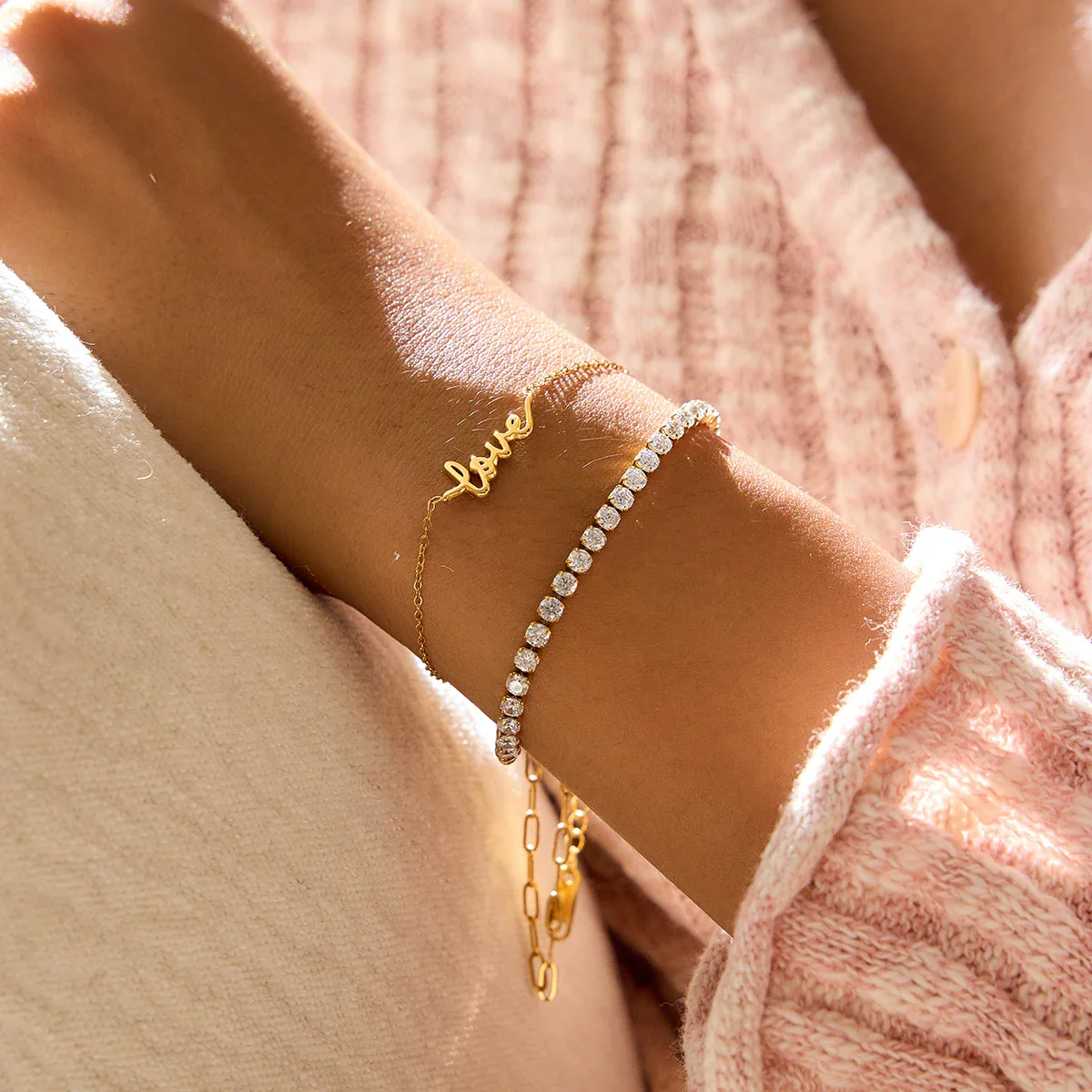 Love Charm Bracelet - Image 3