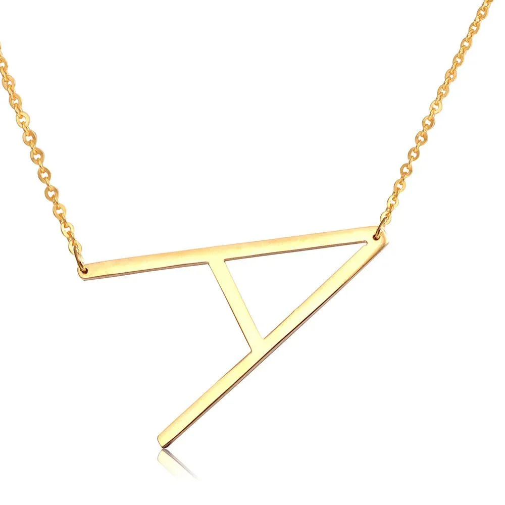 Maxi Letter Necklace - Image 3