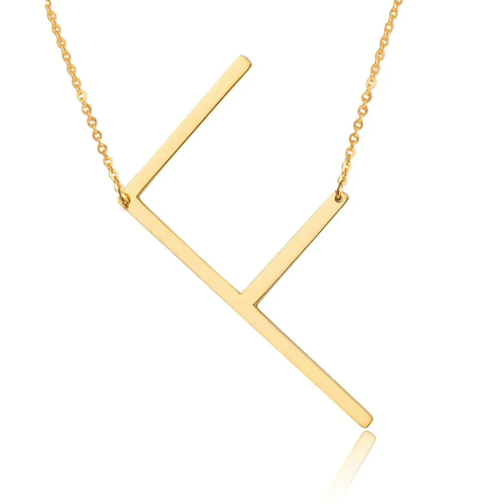 Maxi Letter Necklace - Image 8