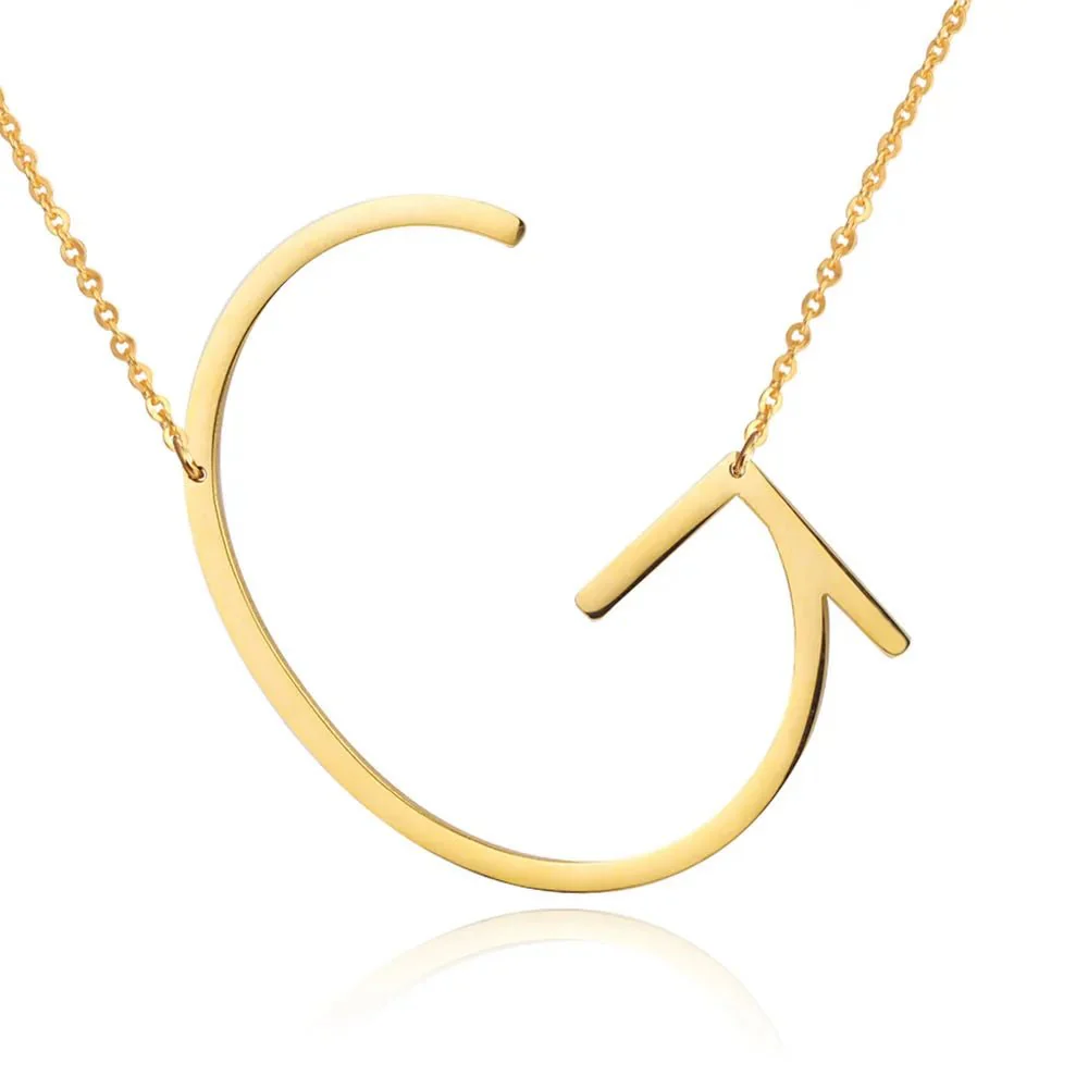 Maxi Letter Necklace - Image 9