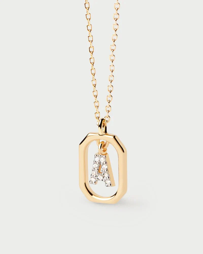 Mini Letter Necklace - Image 6