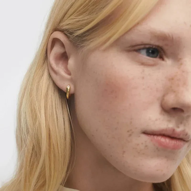 Serena Hoops Earrings - Image 3